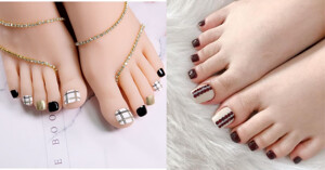 Sơn móng chân đẹp màu nào "hot" nhất hiện nay?