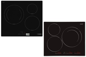 Sự giống nhau của bếp từ Bosch PUJ611BB5E và Cata INSB 6003 BK
