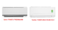 Sự giống và khác nhau giữa điều hòa Daikin FTKB50WAVMV và Toshiba RAS-H18C4KCVG-V