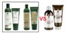 Sự khác biệt giữa dầu gội Weilaiya nâu và xanh