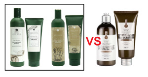 Sự khác biệt giữa dầu gội Weilaiya nâu và xanh