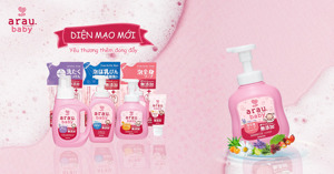 Sữa tắm Arau: 1 trong 3 loại sữa tắm cho bé được ưa chuộng nhất hiện nay