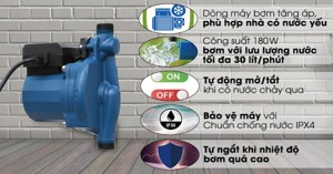 Tại sao nên chọn máy bơm nước Kangaroo KG 180ZP?