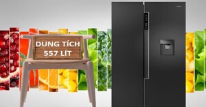 Tại sao nên chọn mua tủ lạnh SBS AQUA AQR-I565AS/BS Inverter 557 lít cho căn bếp nhà bạn?
