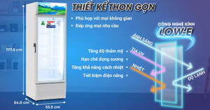 Tại sao nên sử dụng loại tủ mát Sanaky Inverter 1 cánh 200 lít VH-2589K3 cho gia đình?