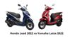 Tầm 40 triệu nên mua xe tay ga nữ Honda Lead 2022 hay Yamaha Latte 2022?