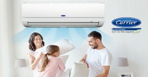 “Tất tần tật” về điều hòa Carrier 18000 BTU 1 chiều Inverter 38/42GCBE018 gas R-32
