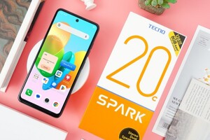 Tecno Spark 20C - giá chỉ hơn 2 triệu đồng mà rất nhiều trang bị hiện đại
