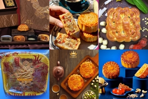 Tham khảo bánh Trung thu thập cẩm đến từ những thương hiệu lớn