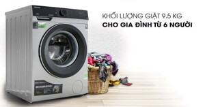 Tham khảo ngay 4 máy giặt cửa ngang Toshiba 9.5kg inverter giá chỉ từ 6 triệu đồng