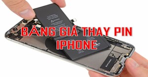 Thay pin iPhone bao nhiêu tiền năm 2022?