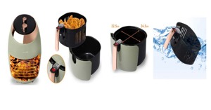 Thiết kế, tính năng của nồi chiên không dầu Casamom có gì đặc biệt?