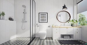 Thiết kế và sử dụng nội thất phòng tắm cần lưu ý những gì?