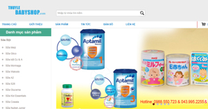Thuylebabyshop.com – Chuyên cung cấp các loại sữa, đồ chơi đồ dùng chính hãng cho mẹ và bé