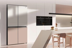 Tiết kiệm năng lượng với tủ lạnh Hisense Inverter 609L RQ768N4EW-KU