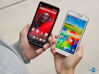 Tìm điểm khác biệt giữa Samsung Galaxy S6 và Motorola Droid Turbo