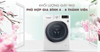 Tìm hiểu các tính năng của máy giặt LG 9kg FC1409S4W