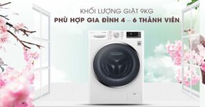 Tìm hiểu các tính năng của máy giặt LG 9kg FC1409S4W