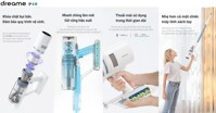 Tính năng nổi bật của máy hút bụi cầm tay không dây Dreame P10