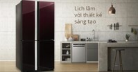 Tính năng, ưu nhược điểm của tủ lạnh 4 cánh Sharp SJ-FX688VG-BK giá gần 30 triệu
