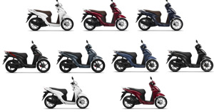 Tổng hợp các màu xe Honda Vision 2022