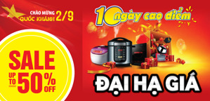 Tổng hợp khuyến mãi các siêu thị điện máy nhân dịp Quốc khánh 2/9/2015 tại Hà Nội