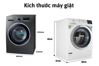 Tổng hợp kích thước máy giặt cửa trước LG, Electrolux