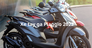 Top 3 mẫu xe tay ga Piaggio được yêu thích, đáng mua nhất 2022