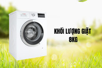 Top 3 máy giặt Bosch 8Kg tốt giá dưới 15 triệu đồng