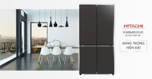 Top 3 model tủ lạnh 4 cánh Hitachi 2022 bán chạy nhất