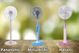 Top 3 quạt đứng đáng mua nhất 2025: Mitsubishi – Panasonic – Hatari, ai thắng thế?
