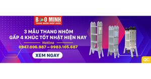 TOP 3 thang nhôm gấp 4 khúc tốt nhất hiện nay năm 2021