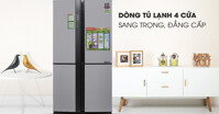 Top 3 tủ lạnh Sharp 4 cửa nên mua cho gia đình 2022