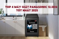 TOP 4 máy giặt Panasonic Inverter 12.5 Kg chất lượng tốt cho gia đình năm 2025