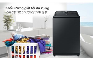 TOP 4 máy giặt Samsung cửa trên cỡ lớn có thể giặt được cả chăn mùa đông, giá chỉ từ 6 triệu đồng