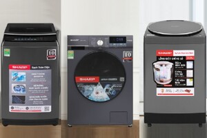 TOP 4 máy giặt Sharp 11 kg giá rẻ, chất lượng cho gia đình trong năm 2025