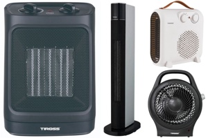 Top 4 quạt sưởi Tiross được đánh giá cao về chất lượng và mẫu mã