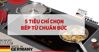 Top 5 kinh nghiệm mua bếp từ Đức cần phải biết