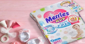TOP 5 loại bỉm Merries chính hãng cho bé nhập khẩu bởi KAO Việt Nam