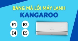 Top 5 mã lỗi thường gặp nhất trên điều hòa Kangaroo 2023