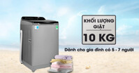 Top 5 máy giặt Aqua 10kg mới nhất mà bạn không nên bỏ qua