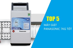 Top 5 máy giặt Panasonic 7kg chất lượng tốt, giá hợp lý cho gia đình trẻ