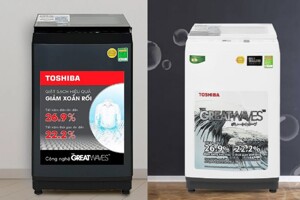 TOP 5 máy giặt Toshiba cửa trên 9kg đáng mua năm 2025