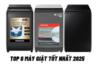 TOP 6 máy giặt cửa đứng 15kg bán chạy nhất 2025: Giặt siêu sạch, tiết kiệm điện