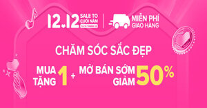 Top 6 thương hiệu mỹ phẩm ưu đãi cực sâu tại Lazada 12.12 không nên bỏ lỡ
