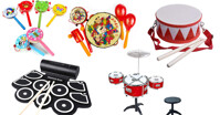 Top 7 đồ chơi trống dành cho bé giúp kích thích tối đa sự sáng tạo và tự tin