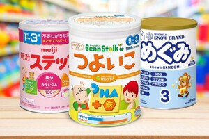 Top 7 sữa tăng cân của Nhật cho trẻ em trên 1 tuổi an toàn