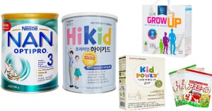 TOP 7 sữa tăng chiều cao cho bé từ 1 - 18 tuổi được ưa chuộng hiện nay