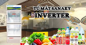 Top 7 tủ mát Sanaky Inverter là sự lựa chọn lý tưởng cho năm 2022