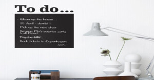 Trang trí nội thất với decal dán tường